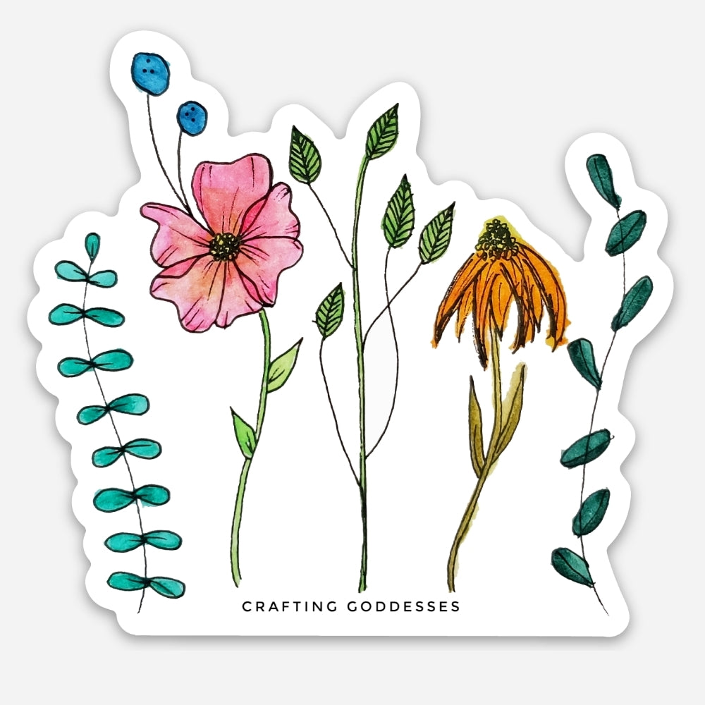 Sticker - Wildflowers