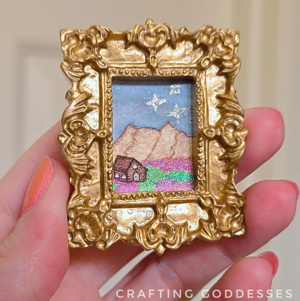 *ONE-OF-A-KIND Original Mini Watercolor Artwork - Magnet - Paradise