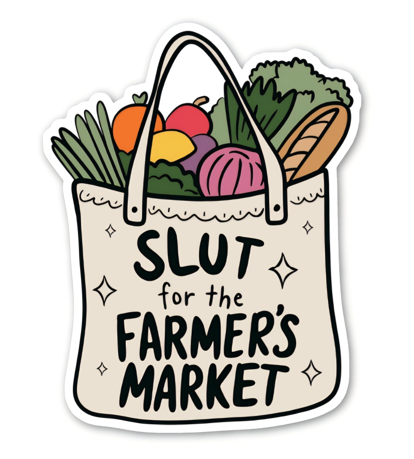 Sticker - Farmers Market Humor