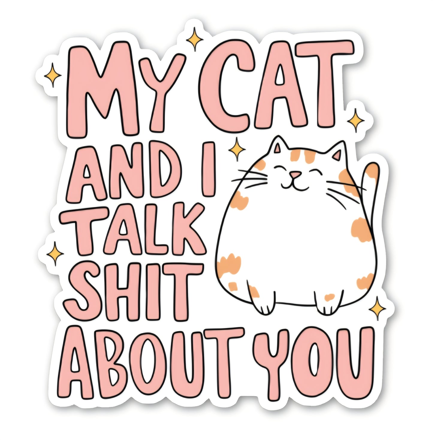 Sticker - Cat Humor