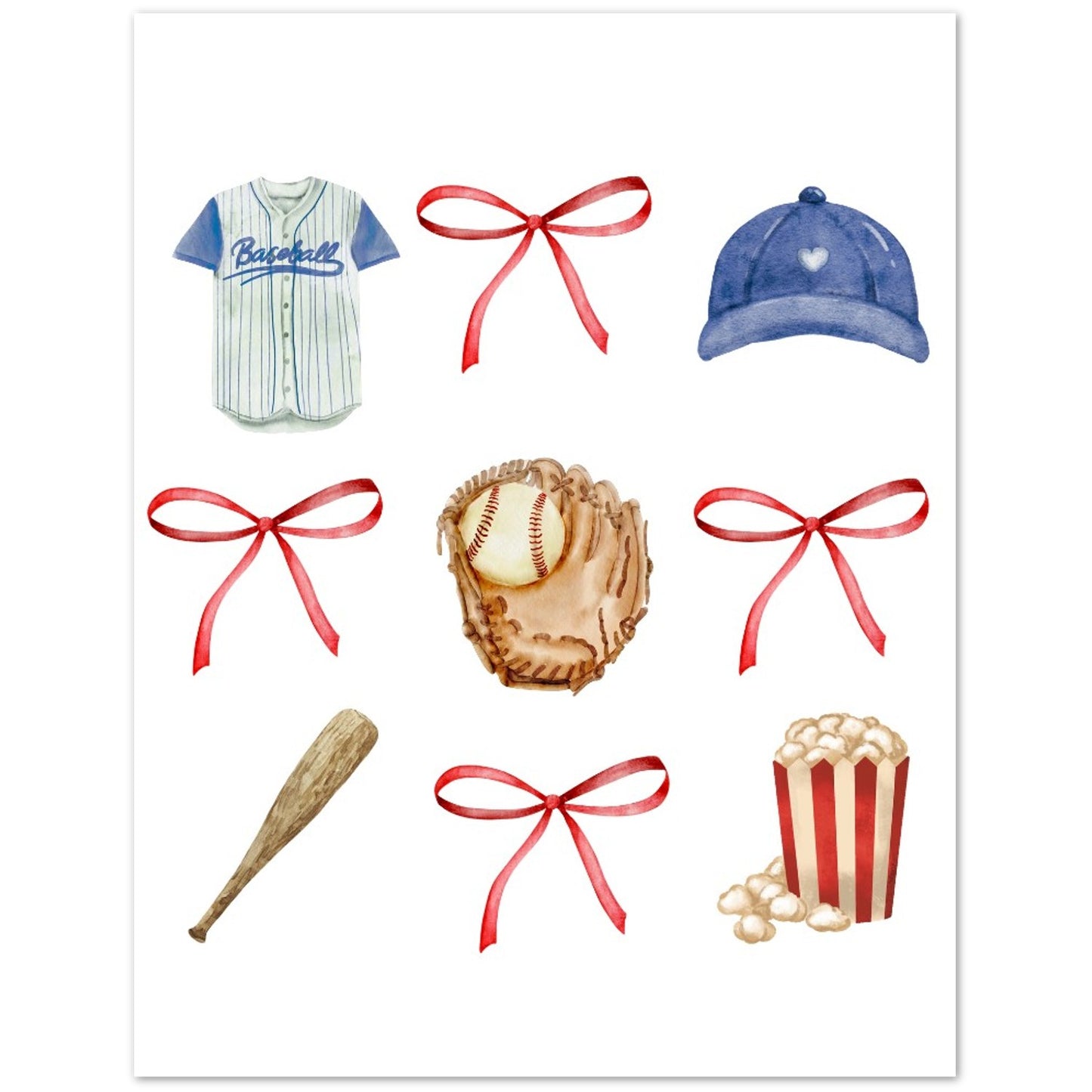 Greeting Card - Baseball Lover - Blank Inside