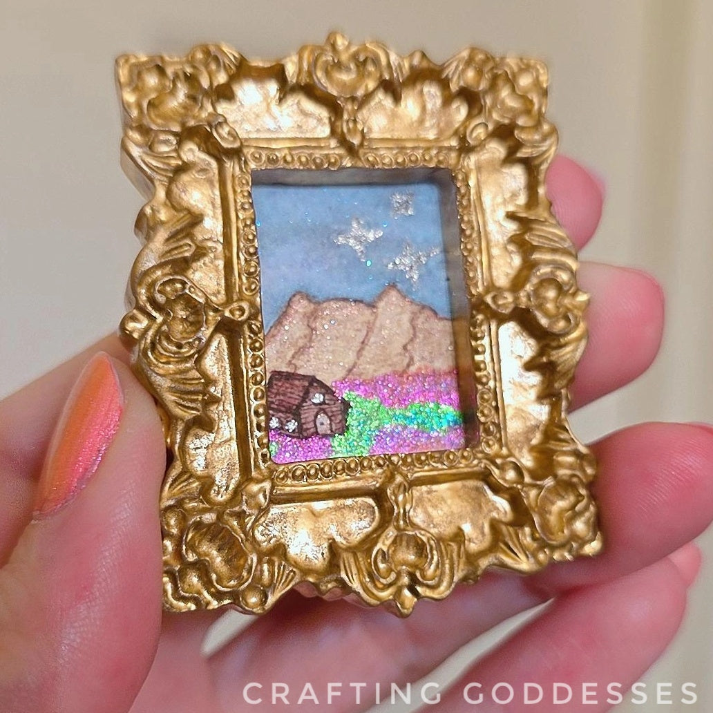 *ONE-OF-A-KIND Original Mini Watercolor Artwork - Magnet - Paradise