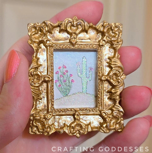 *ONE-OF-A-KIND Original Mini Watercolor Artwork - Magnet - Painted Desert