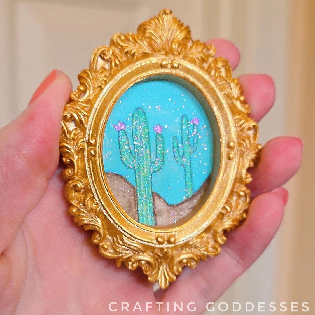 *ONE-OF-A-KIND Original Mini Watercolor Artwork - Desert Dreams