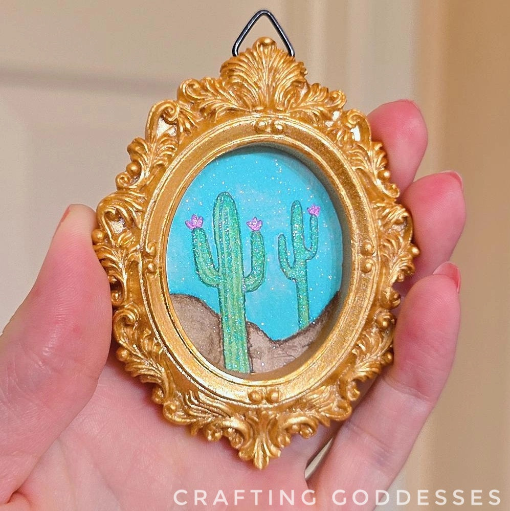 *ONE-OF-A-KIND Original Mini Watercolor Artwork - Desert Dreams