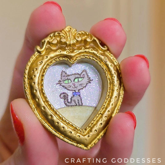 *ONE-OF-A-KIND Original Mini Watercolor Artwork - Magnet - Casanova
