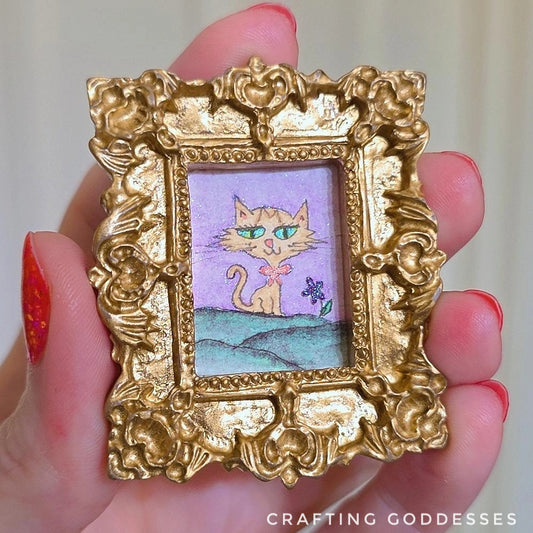 *ONE-OF-A-KIND Original Mini Watercolor Artwork - Magnet - Heartbreaker