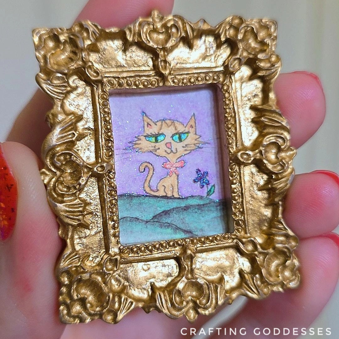 *ONE-OF-A-KIND Original Mini Watercolor Artwork - Magnet - Heartbreaker