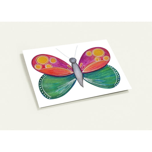 Greeting Card Exclusive - Butterfly Watercolor Original - Blank Inside