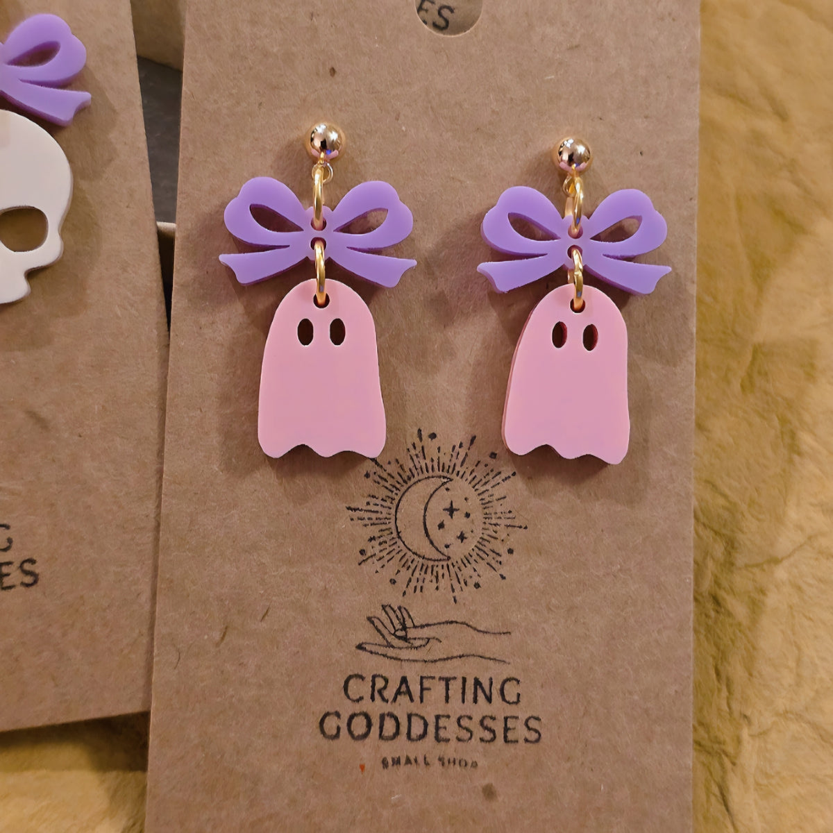 *Acrylic Earrings - *Fall/Halloween 'Autumn Cuties Collection' - Hypoallergenic Posts
