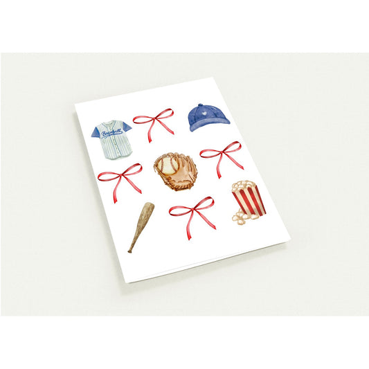 Greeting Card - Baseball Lover - Blank Inside